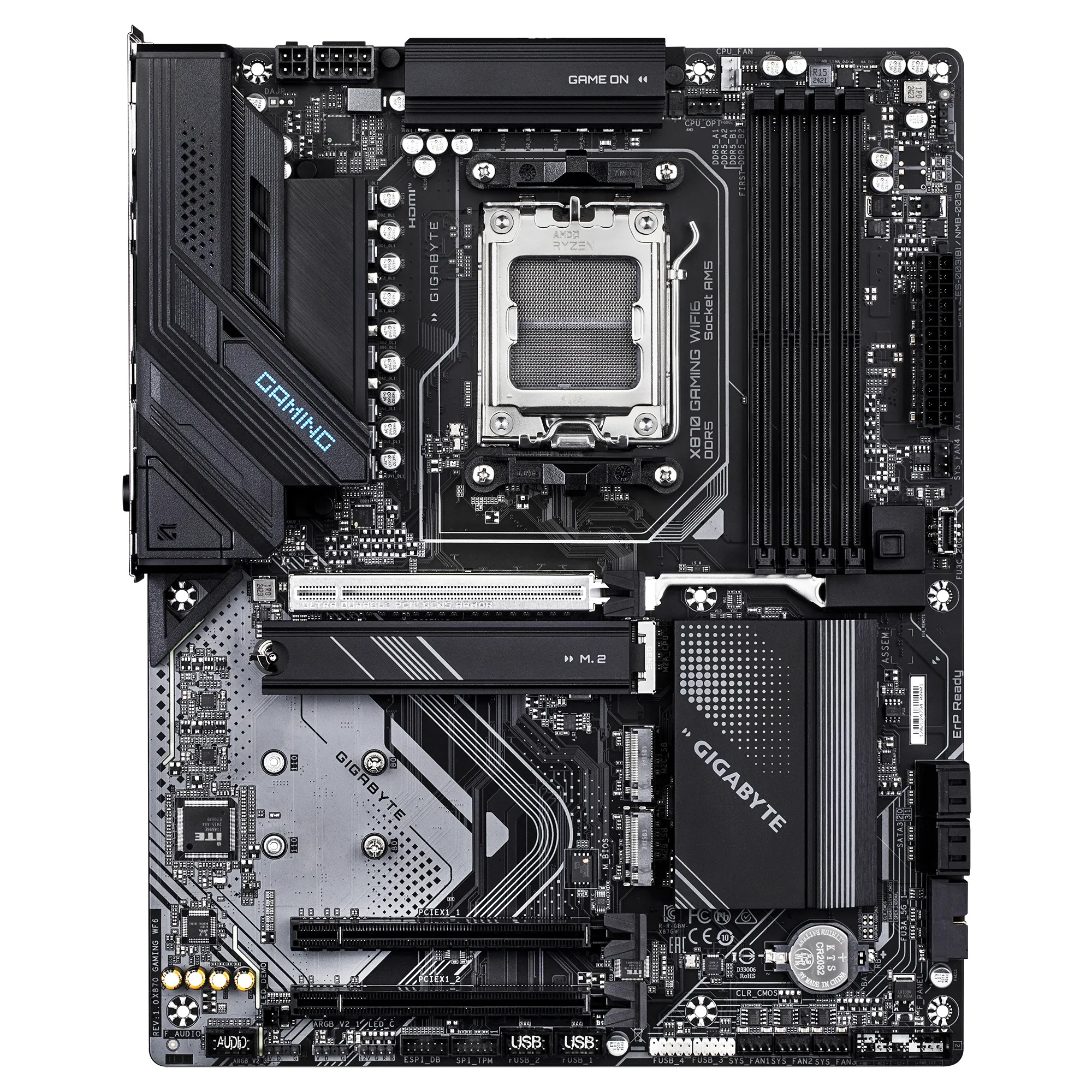 Gigabyte Motherboard X870 GAMING WF6 4 Dimm DDR5 AM